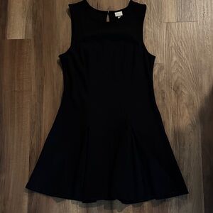 a new day Black Sleeveless Mini Dress